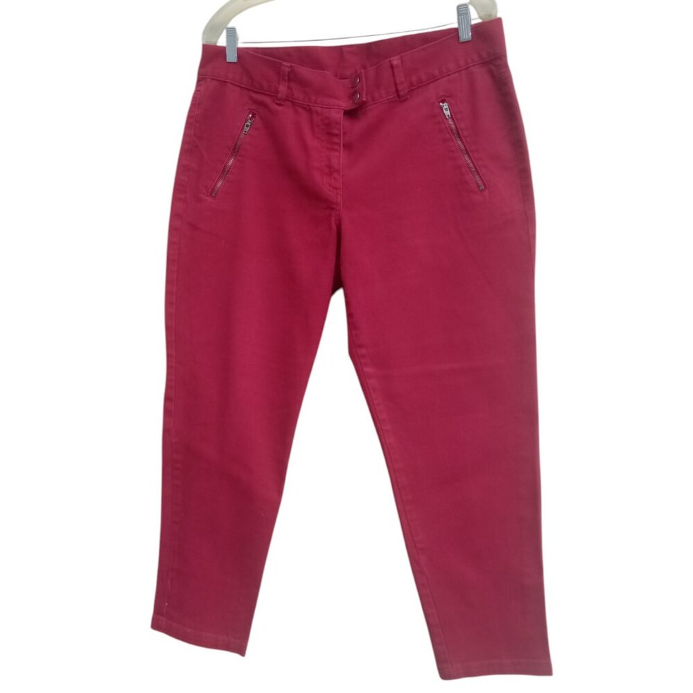 Skye's The Limit maroon jeans sz 14
